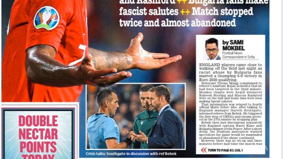 $!Inglaterra vence a Bulgaria y al racismo en las tribunas