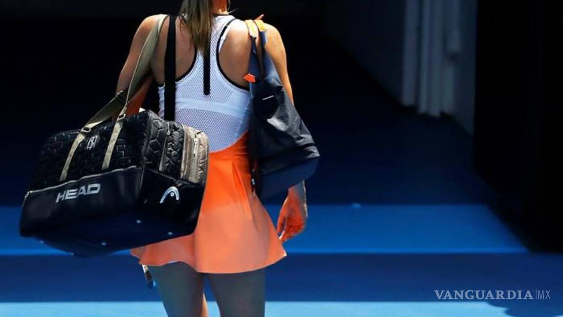 $!“Lucharé por volver lo antes posible” Sharapova