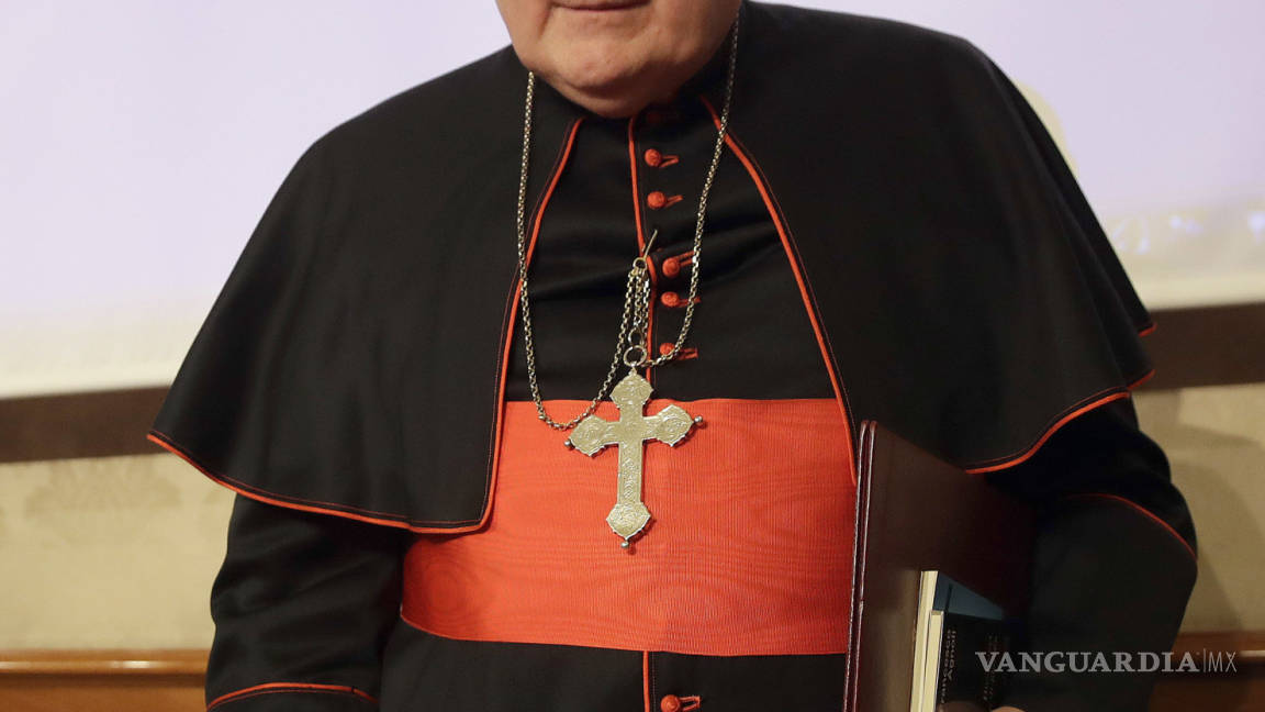 $!Raymond Burke, cardenal de EU, quiere que el papa responda sobre abusos sexuales