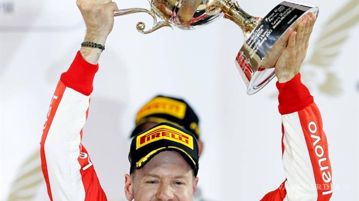 $!Vettel repite triunfo, se lleva el Gran Premio de Baréin