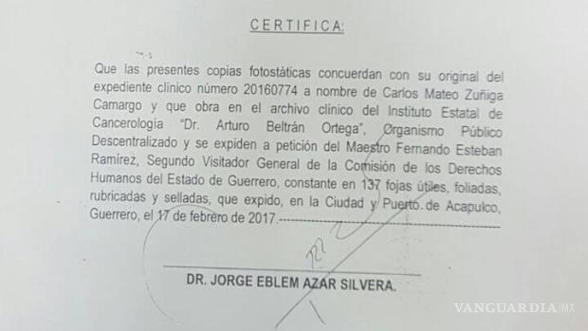 $!Hospital de Guerrero administró quimioterapia sin registro a menores; un bebé murió
