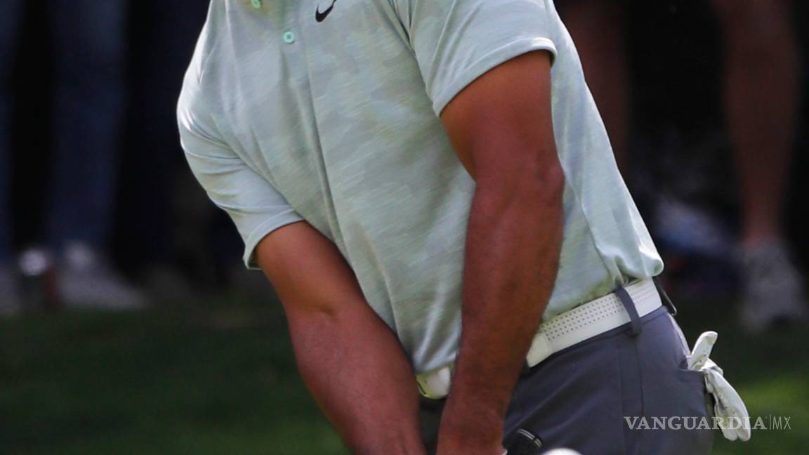 $!Dustin Johnson se pone cuatro golpes arriba de Rory McIlroy y sigue siendo líder en el WGC México