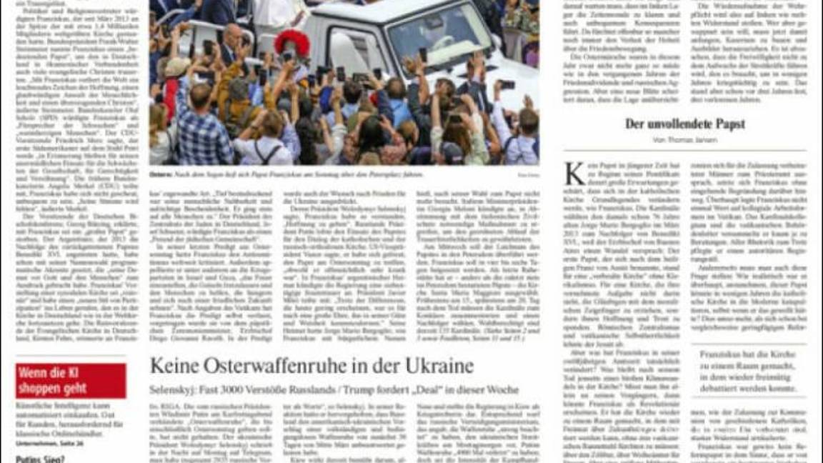 $!Así reflejaron medios internacionales en sus portadas la muerte del Papa Francisco