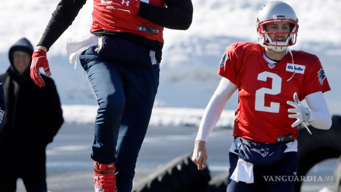 $!Alerta en los Patriots: Brady no practicó por lesión