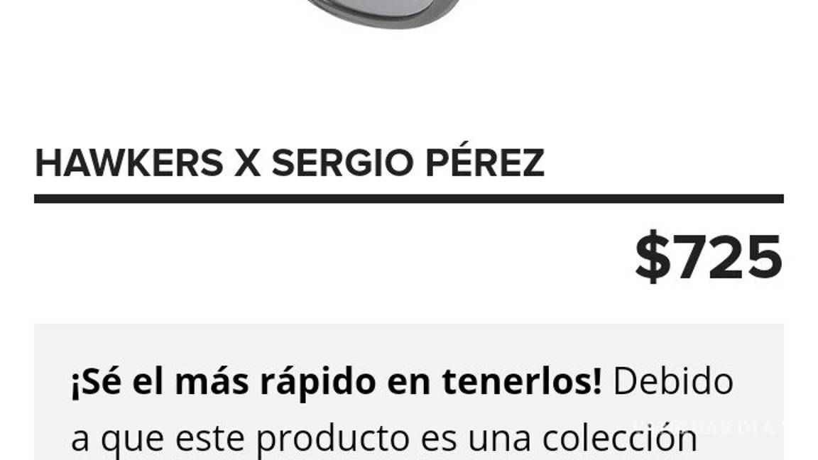 $!Compañía de lentes se burla de los mexicanos y 'Checo' Pérez rompe relación con ellos