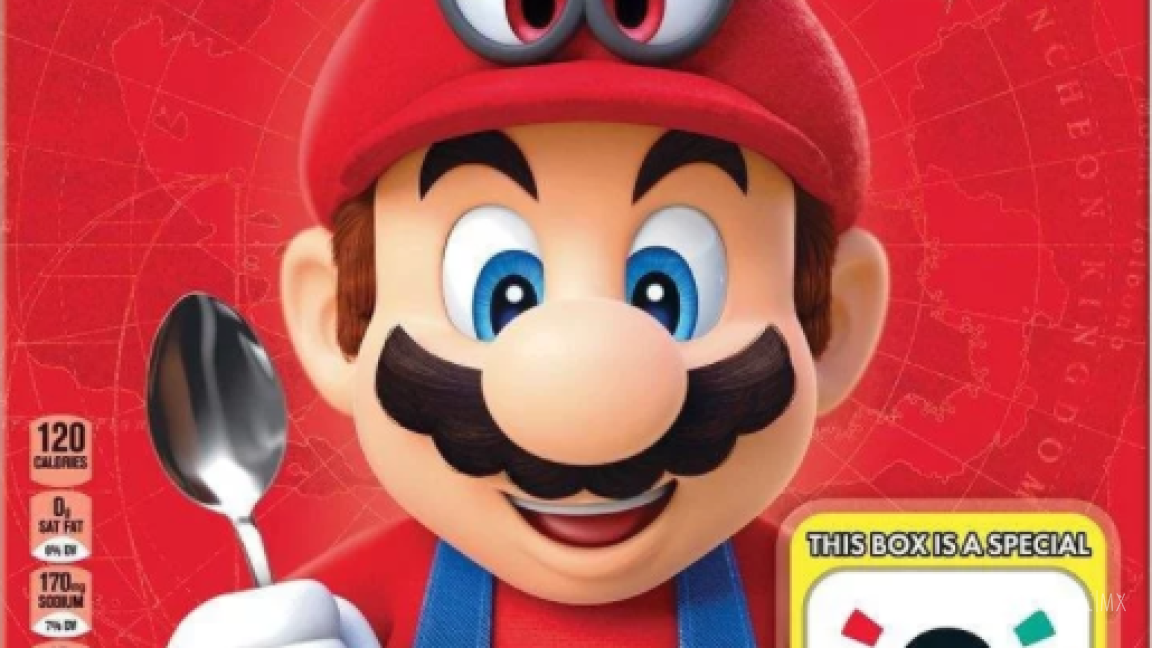 ¿Cereal de Super Mario? Sí existe