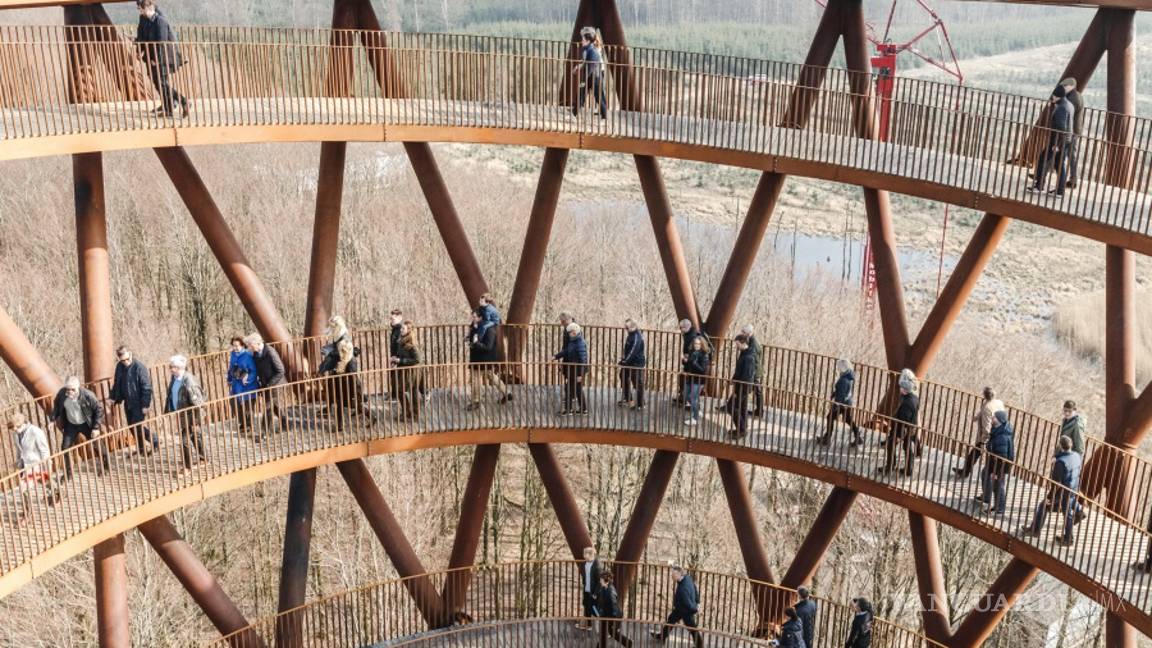 $!La Forest Tower les ofrece a los visitantes una nueva perspectiva del bosque escandinavo