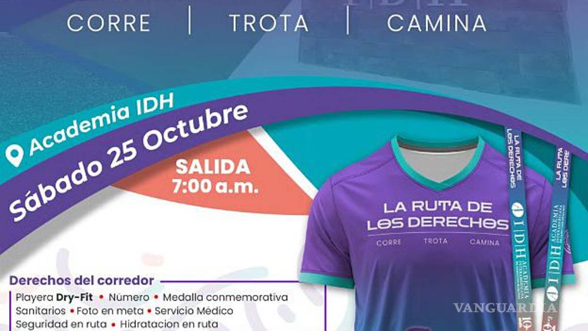 $!La carrera se realizará el 25 de octubre de 2025 en el Campus Arteaga de la UAdeC.