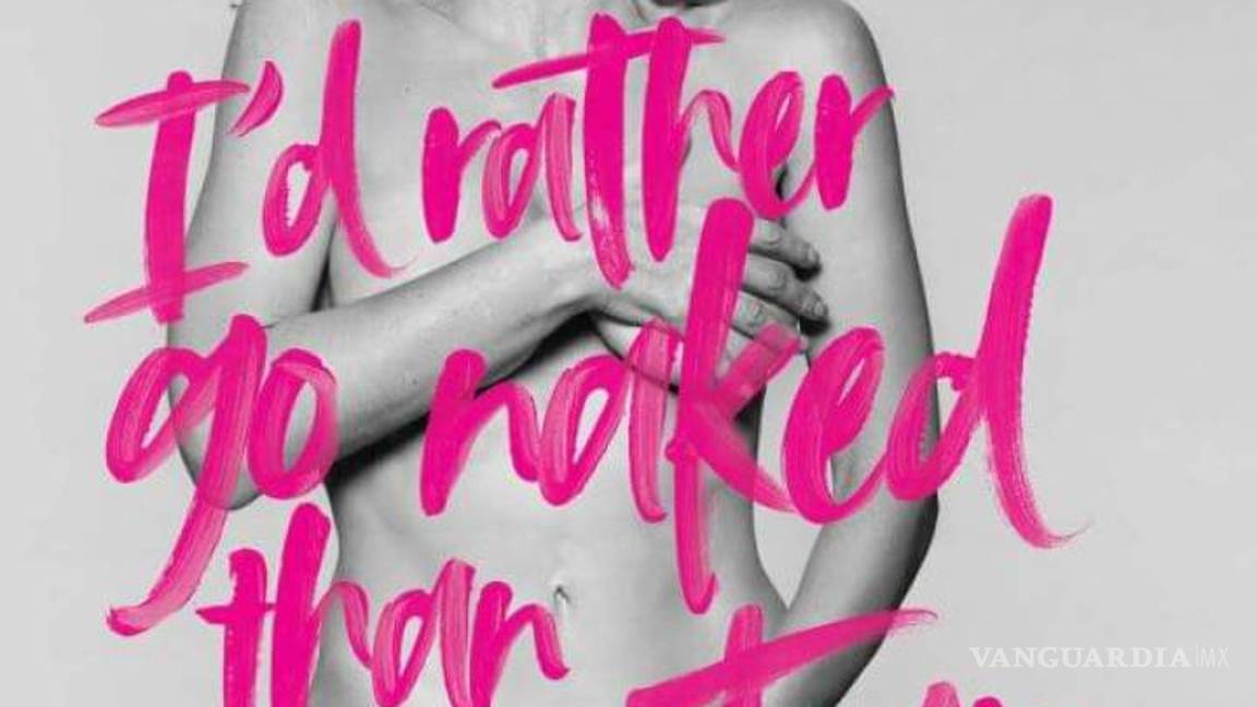 $!Gillian Anderson se desnuda contra la crueldad animal