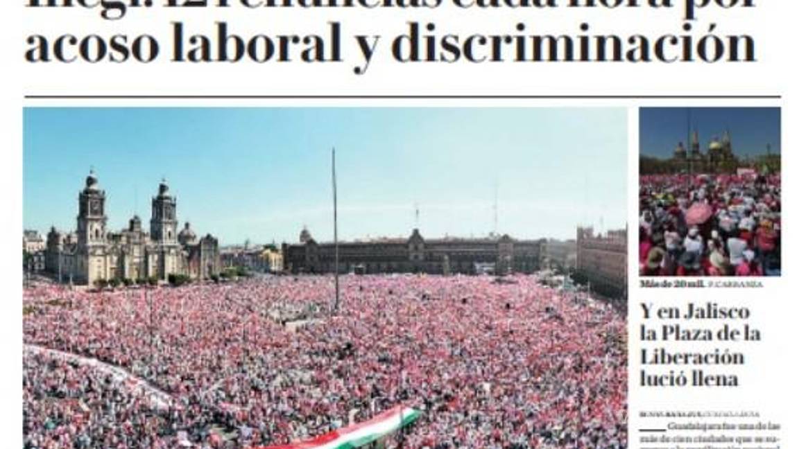 $!Así reaccionaron medios nacionales a la protesta en defensa del INE