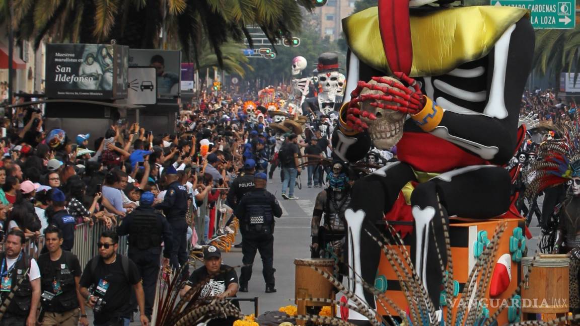 Los Muertos Toman Calles De La Ciudad De México En Un Macrodesfile Fotos 6486