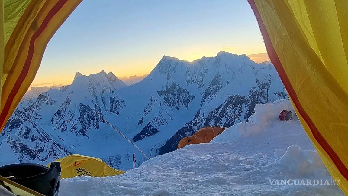 $!Vista desde el campamento en el Broad Peak.