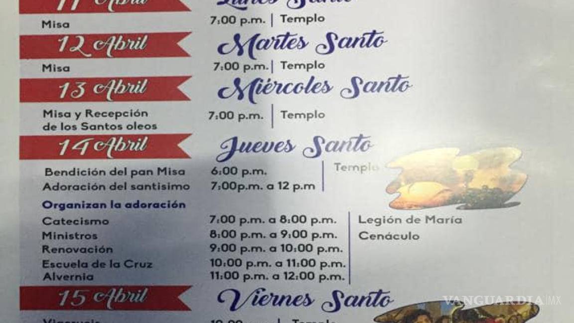 Anuncia la Diócesis Vía Crucis en 19 templos