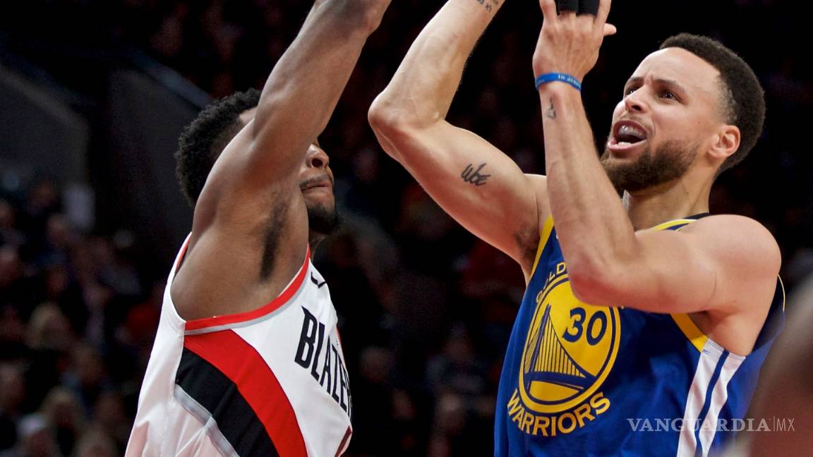 $!Una vez más, Portland sucumbe ante el poderío ofensivo de Golden State