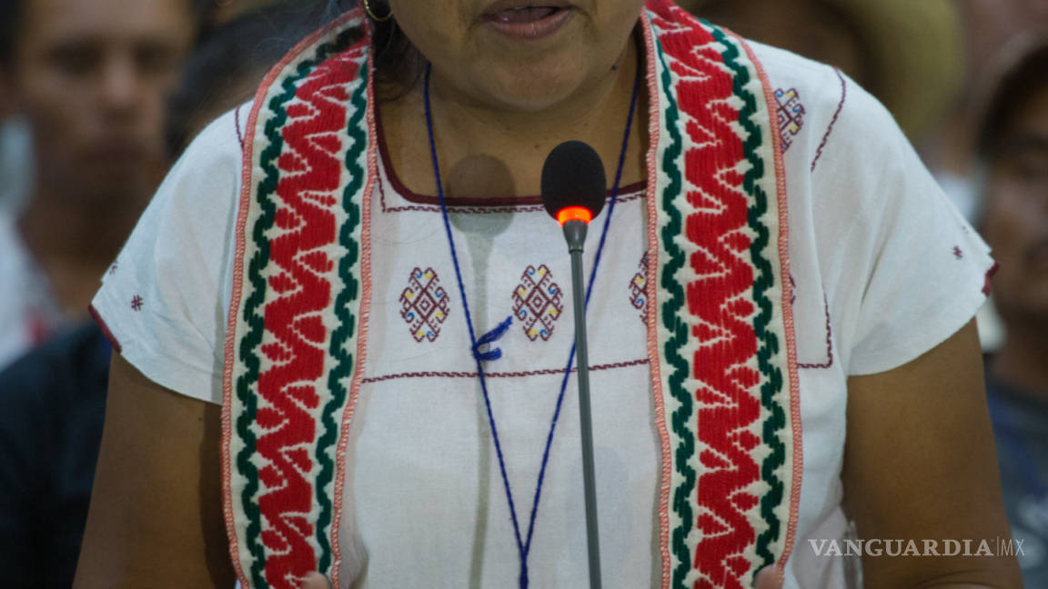 La vocera del CIG y EZLN difundirá el sentir indígena