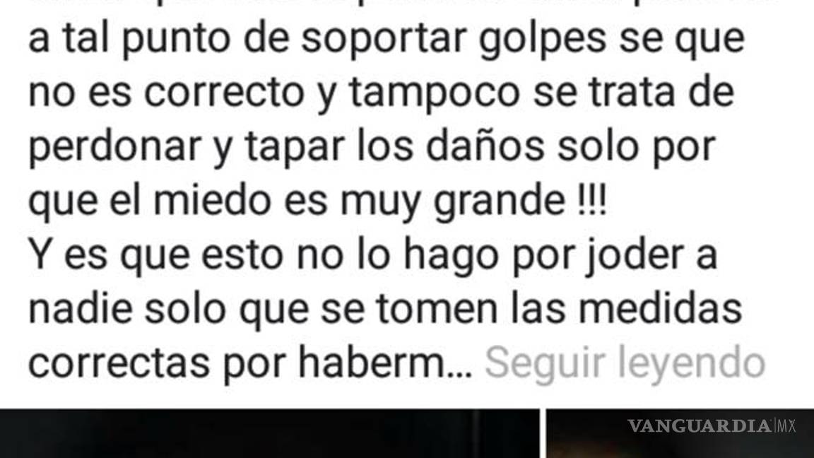 $!Denuncia mujer, fuerte agresión de hijo de conductor de Televisa Saltillo