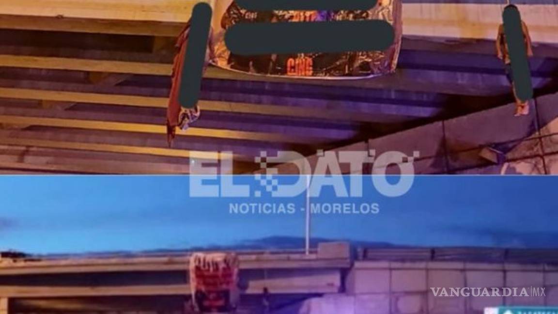 Dejan otros dos cuerpos colgados de un puente en Zacatecas