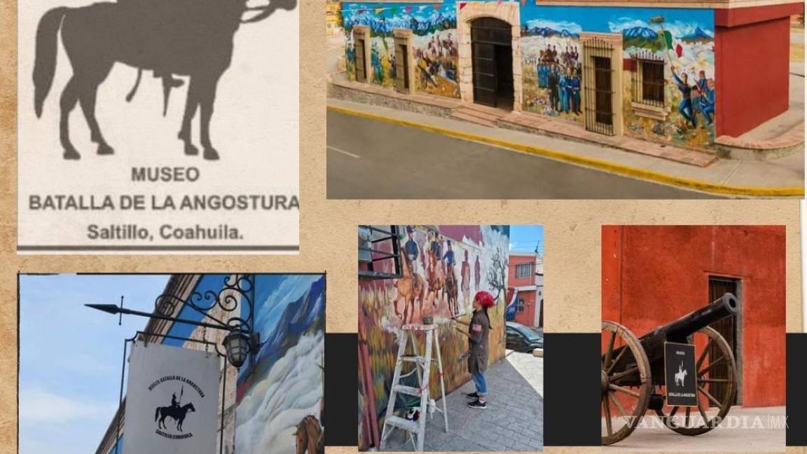 Saltillo: Con rifa entre amigos, Museo La Angostura busca recursos para concluir mural