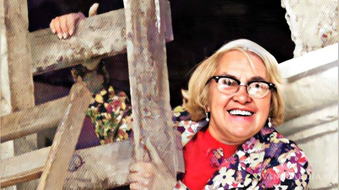 $!Esta imagen fue tomada durante los trabajos del mural, en la entonces Presidencia Municipal de Saltillo, ahora CECUVAR.