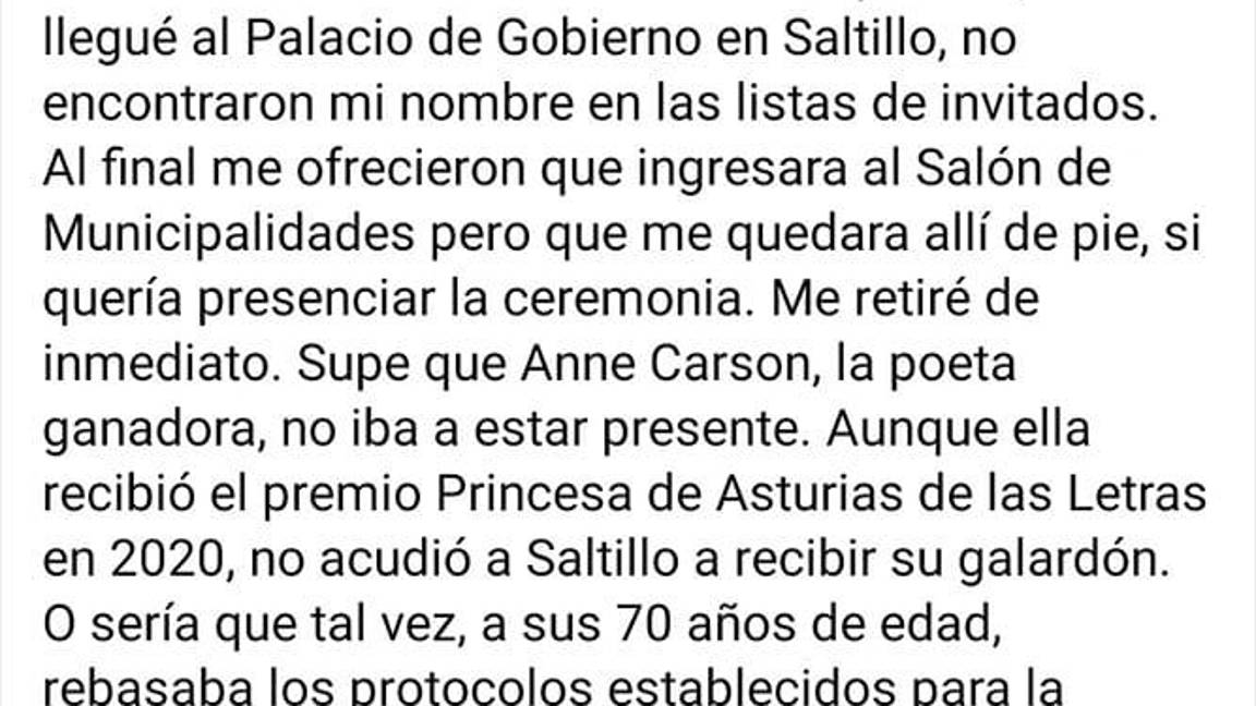 $!El poeta en su tierra