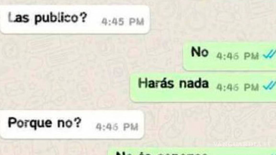 $!Jovencito intentó chantajear a una mujer por Whatsapp, ella le sacó todos sus datos y los publicó