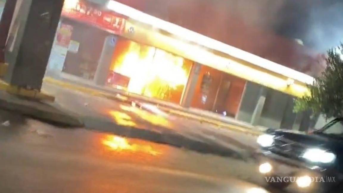 $!Los daños ocurrieron a la par de eventos violentos registrados en Jalisco, esto tras un operativo policiaco