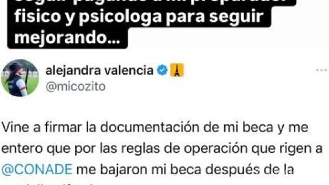 $!Esta fue la queja que lanzó Valencia en sus redes sociales.
