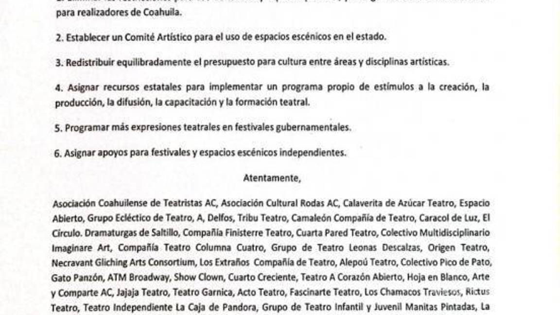 $!Son casi 60 asociaciones las que avalaron la inconformidad presentada.