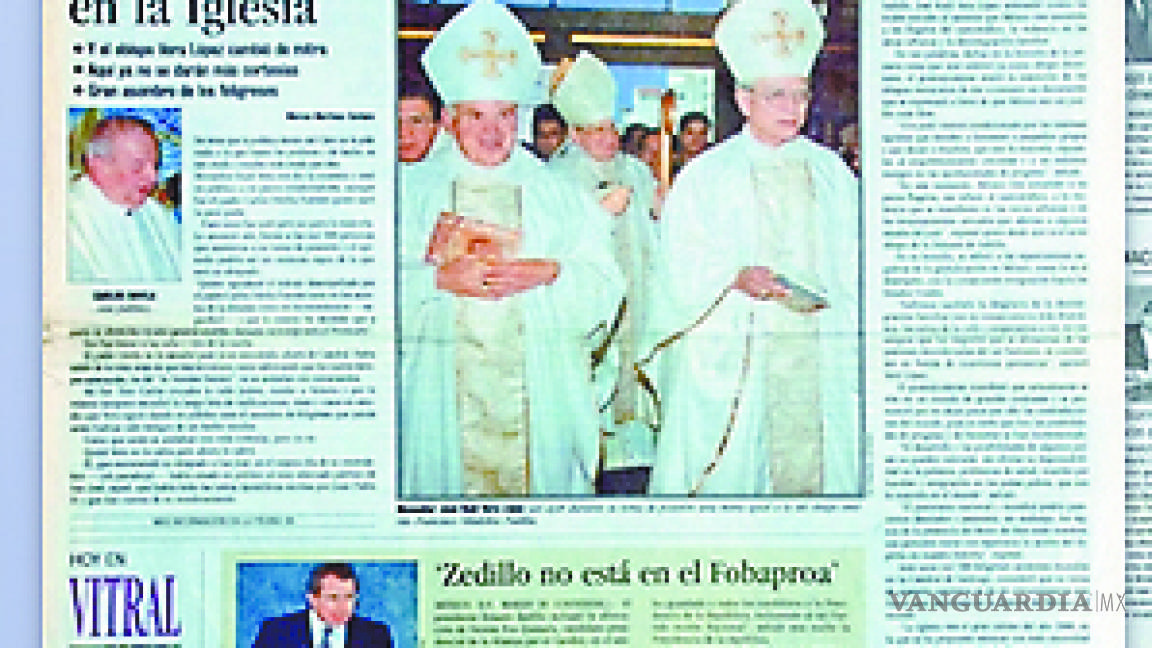 $!Llega Hilario González, nuevo obispo de Saltillo, con cambio de línea en la Diócesis