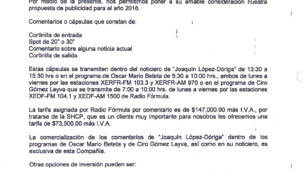 $!‘Contralínea’ comprueba relación entre Peña Nieto y Joaquín López-Dóriga... dio 290 millones de pesos a empresas ligadas al periodista
