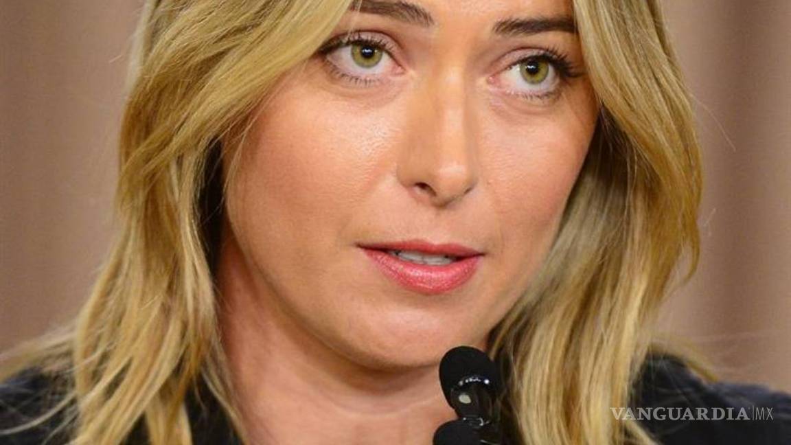 $!Sharapova es suspendida dos años por dopaje