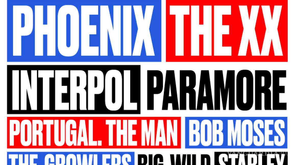 Paramore, Interpol y Phoenix en el line up del Live Out