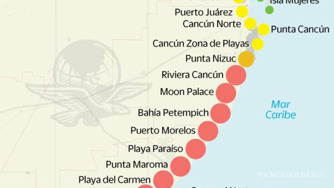 $!Regresa la pesadilla para los hoteleros del Caribe mexicano... vuelve sargazo a playas