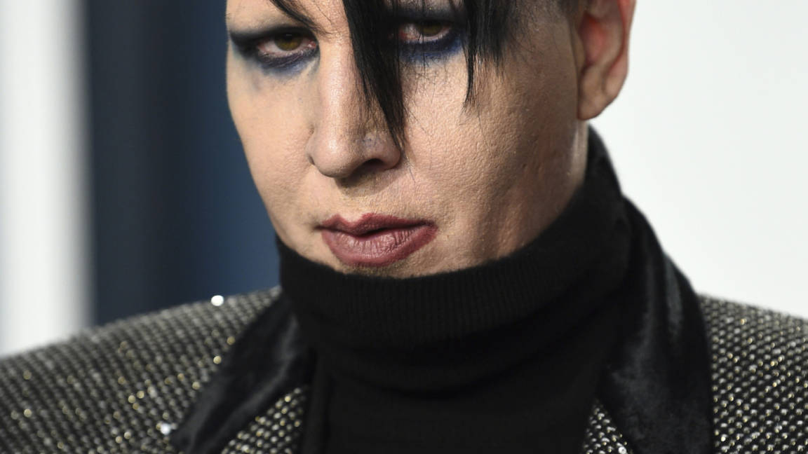 $!Marilyn Manson se entrega en caso de agresión