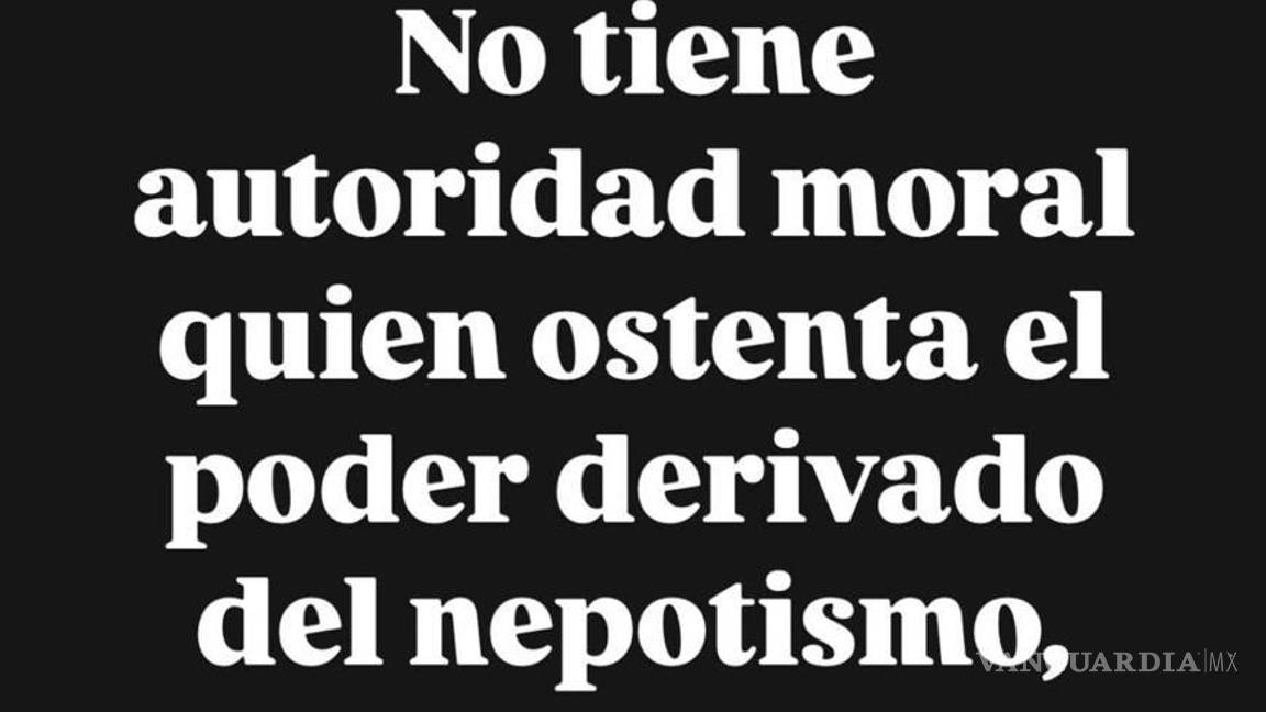 $!Desde la misma plataforma, Attolini publicó este mensaje horas después de la imagen de Guadiana.