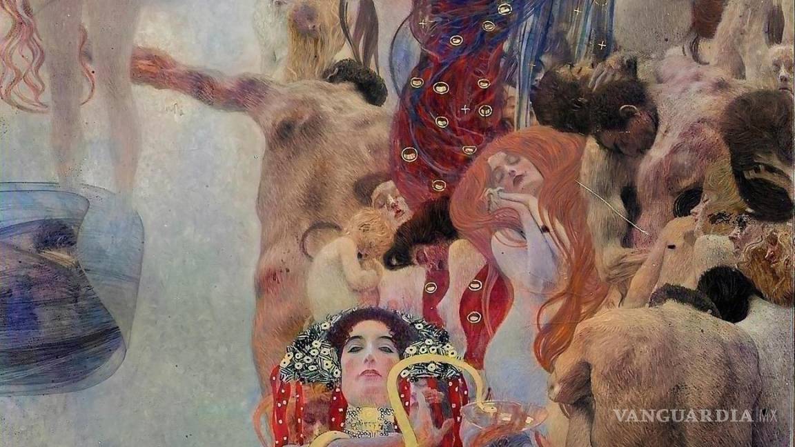 $!En la imagen una de las piezas coloreadas por medio de inteligencia artificial. EFE/Galeria Belvedere de Viena