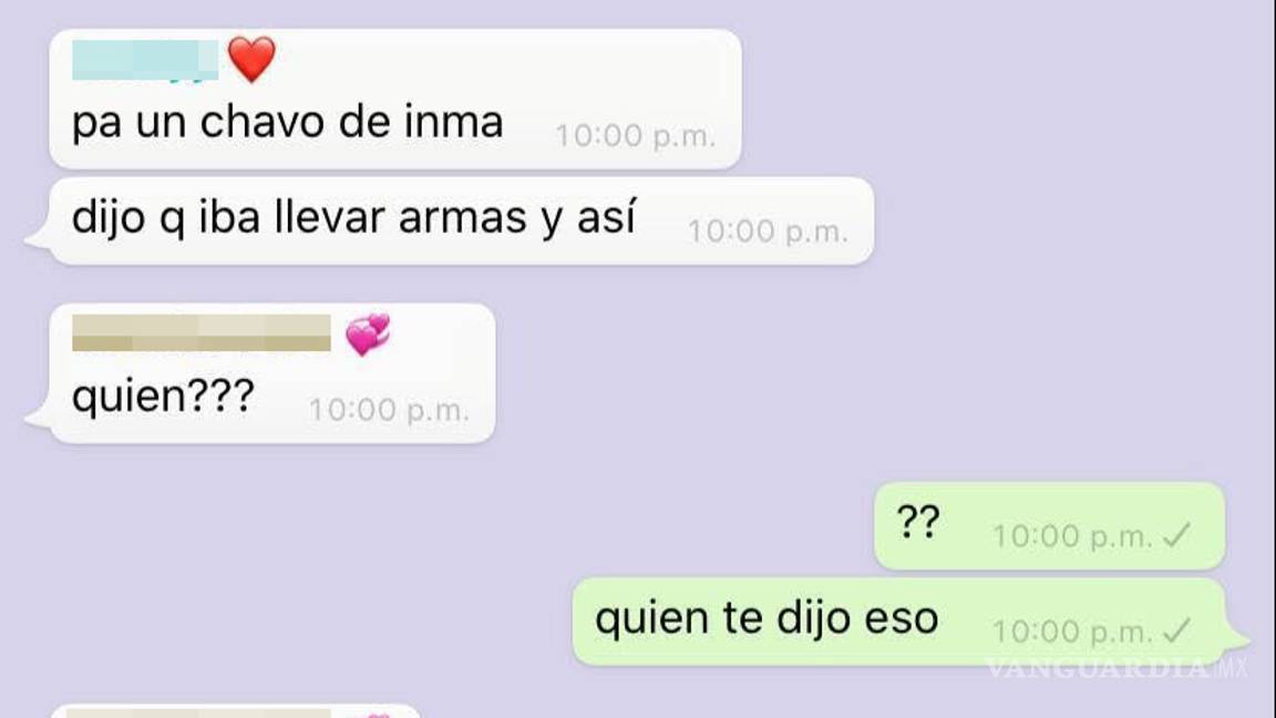 $!Alertan por amenaza de tiroteo en Colegio de Castaños, Coahuila