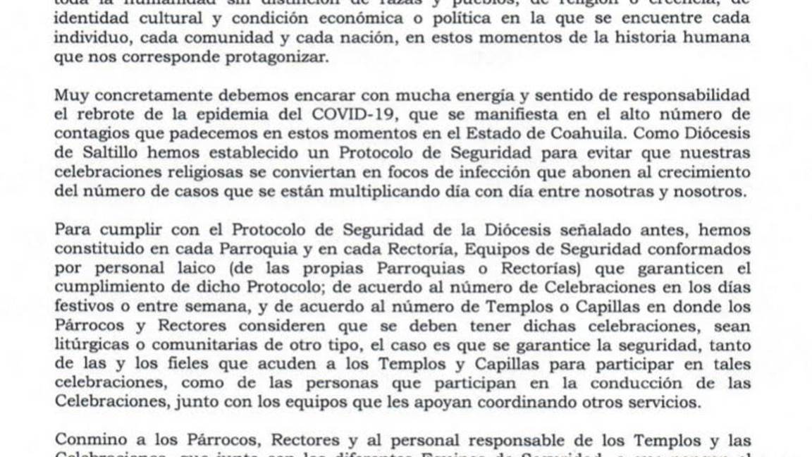 $!Despliegan templos de Saltillo equipos de vigilancia