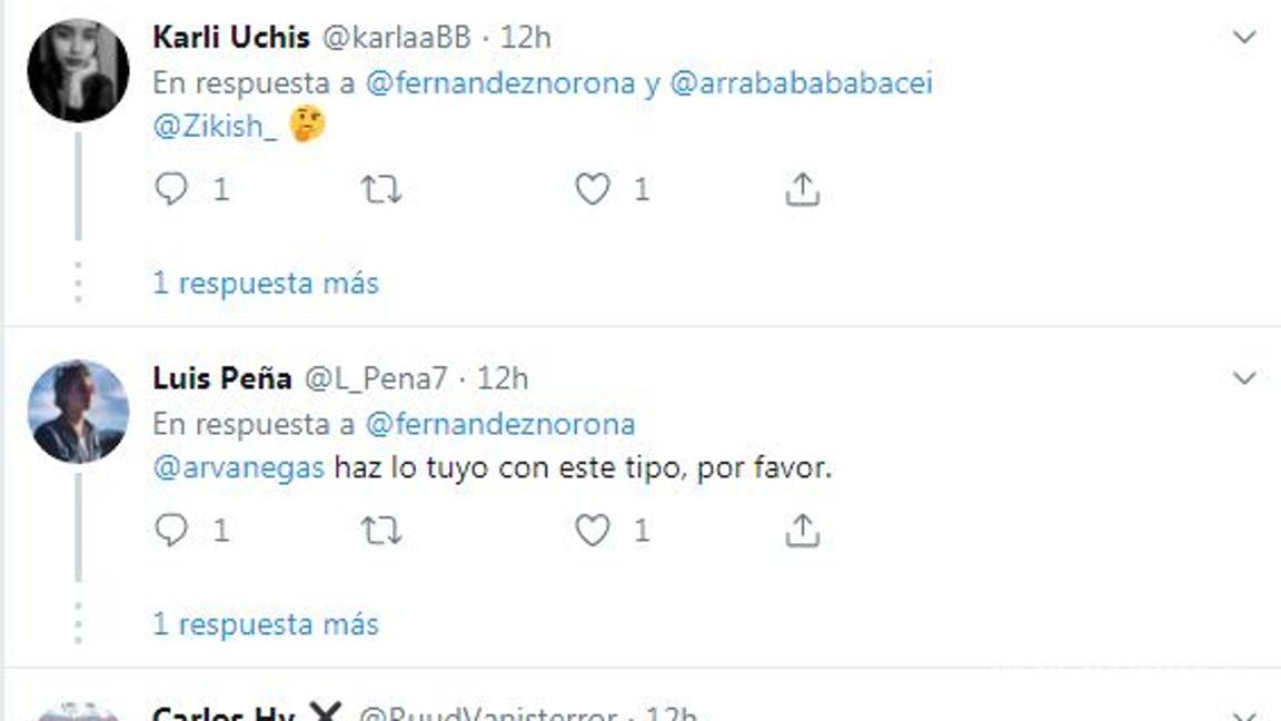 $!Noroña pide 'pack' a usuaria de Twitter y así le fue en redes...