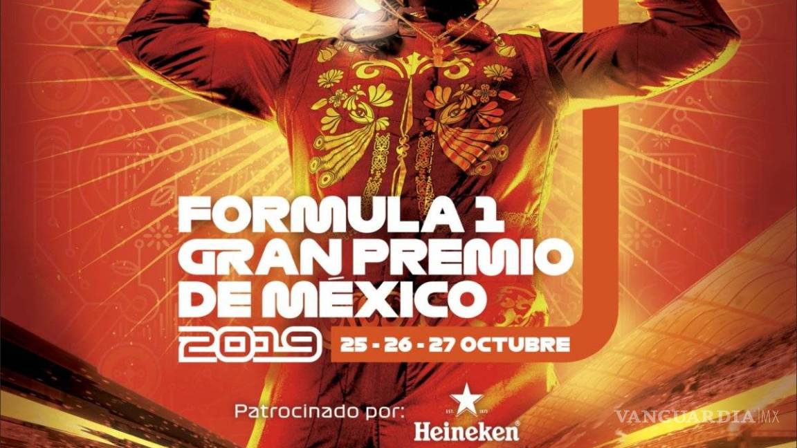 Poster oficial del Gran Premio de México 2019 muestra la riqueza cultural y tradiciones del país