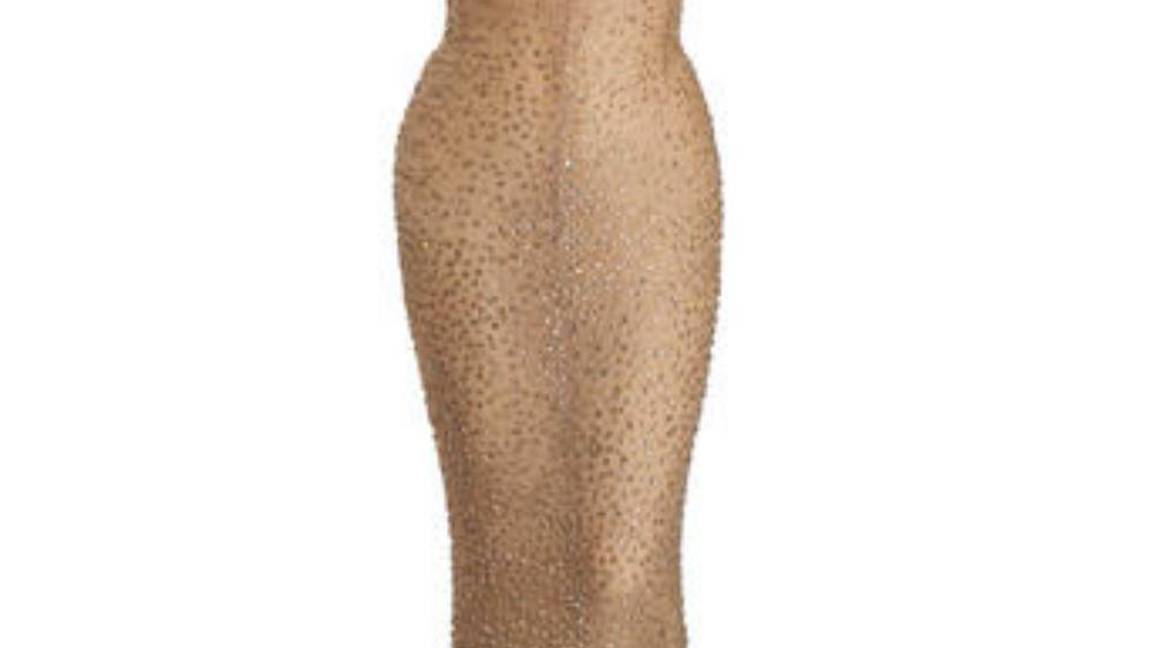 $!Subastan vestido que Marilyn Monroe usó para cantarle a Kennedy