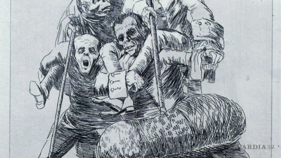 $!‘Los Caprichos’ de Goya , la obra de un clásico llega hoy a saltillo