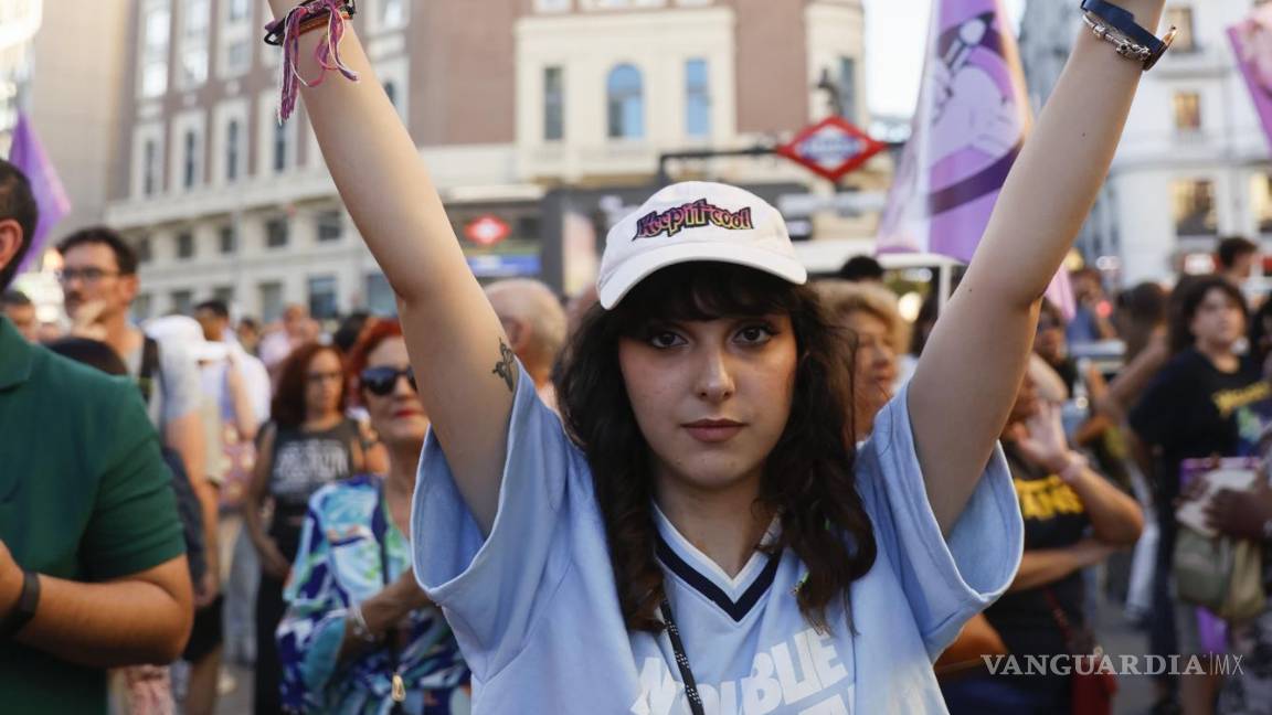 $!“Contigo Jenni (Hermoso). Con las campeonas del mundo. Por un deporte libre de violencias machistas. #SeAcabó”, fue como convocaron en redes para dicha marcha.