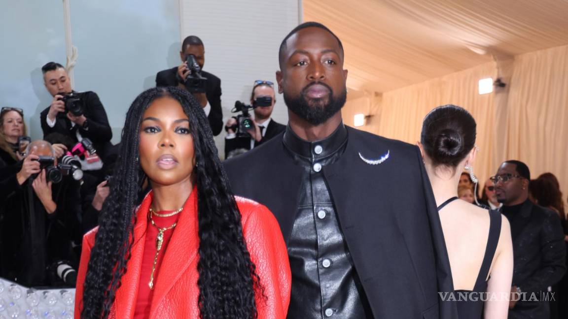 $!Gabrielle Union y Dwyane Wade llegan a la Met Gala.