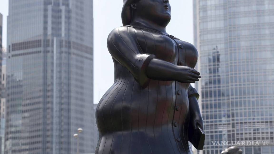 $!Botero, primer artista en exponer esculturas en el centro de Hong Kong