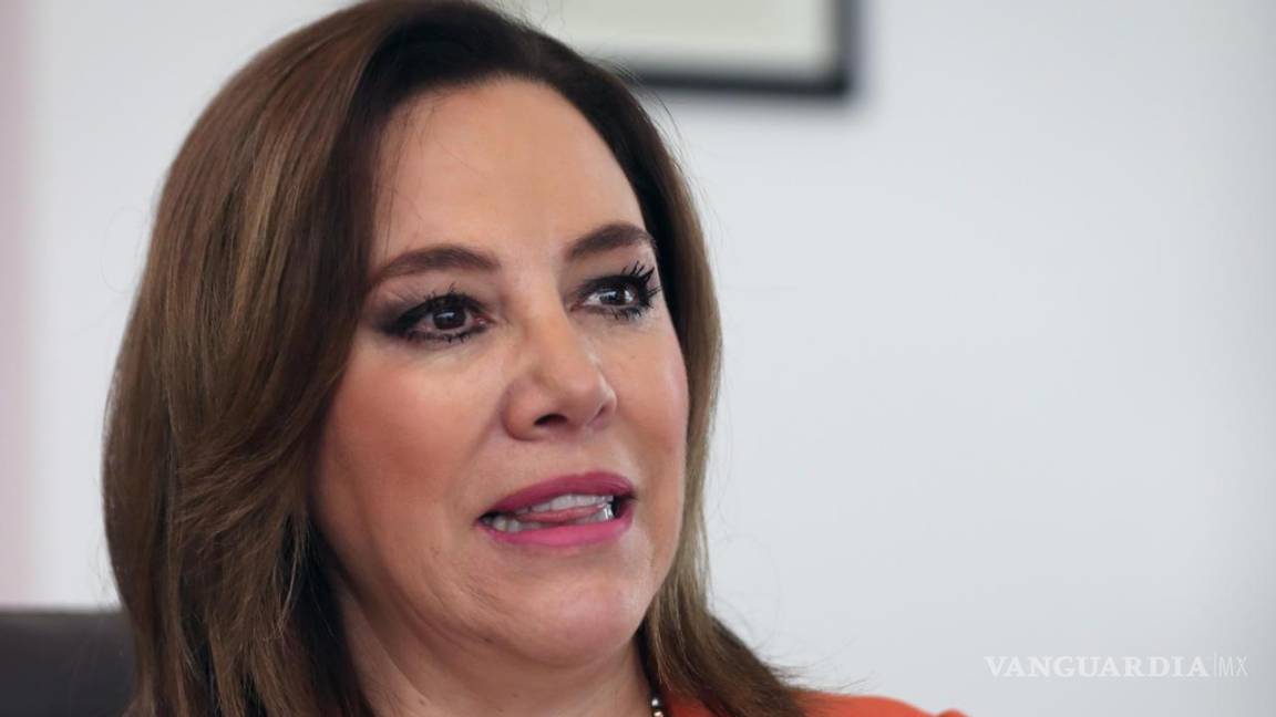 $!La presidenta del Instituto Nacional de Transparencia y Acceso a la Información (INAI), Blanca Liliana Ibarra, habla durante una entrevista con EFE en CDMX.