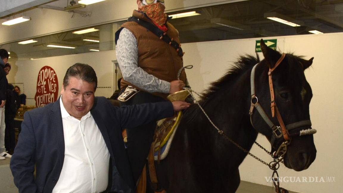 $!Hubo de todo en el evento, hasta un caballo estuvo presente.