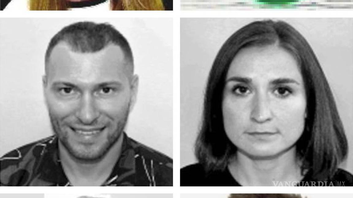 $!Seis espías rusos, en el sentido de las agujas del reloj desde la esquina superior izquierda: Yekaterina Leonidovna Danilova, Vladimir Aleksandrovich Danilov, Olga Igorevna Tyutereva, Aleksandr Andreyevich Utekhin.
