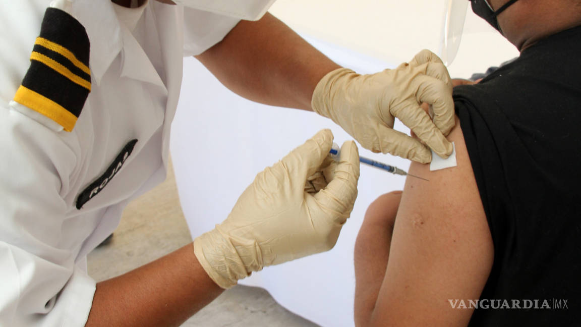 Aplicaron en Saltillo 2 mil 925 vacunas contra el COVID