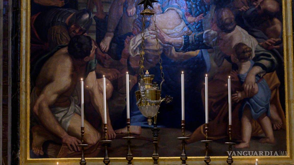 $!El papa Francisco celebra con una misa el centenario del nacimiento de Juan Pablo II con fieles